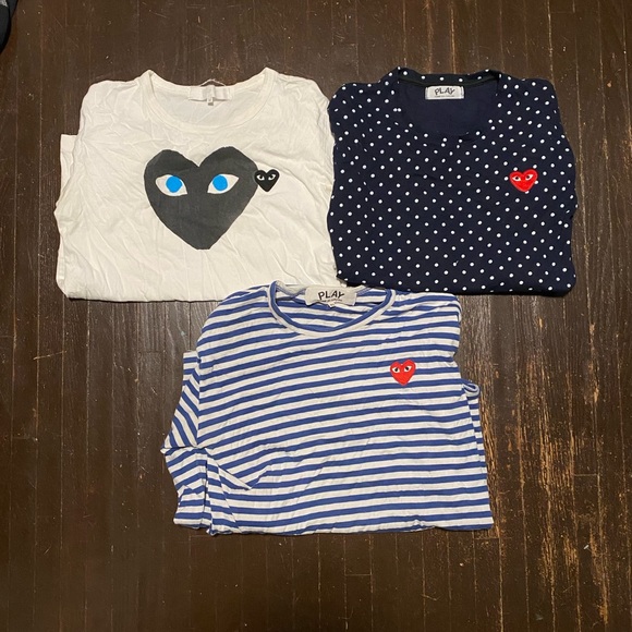 Lot of 3 Commes Des Garçons Shirts Various Sizes - Picture 2 of 8